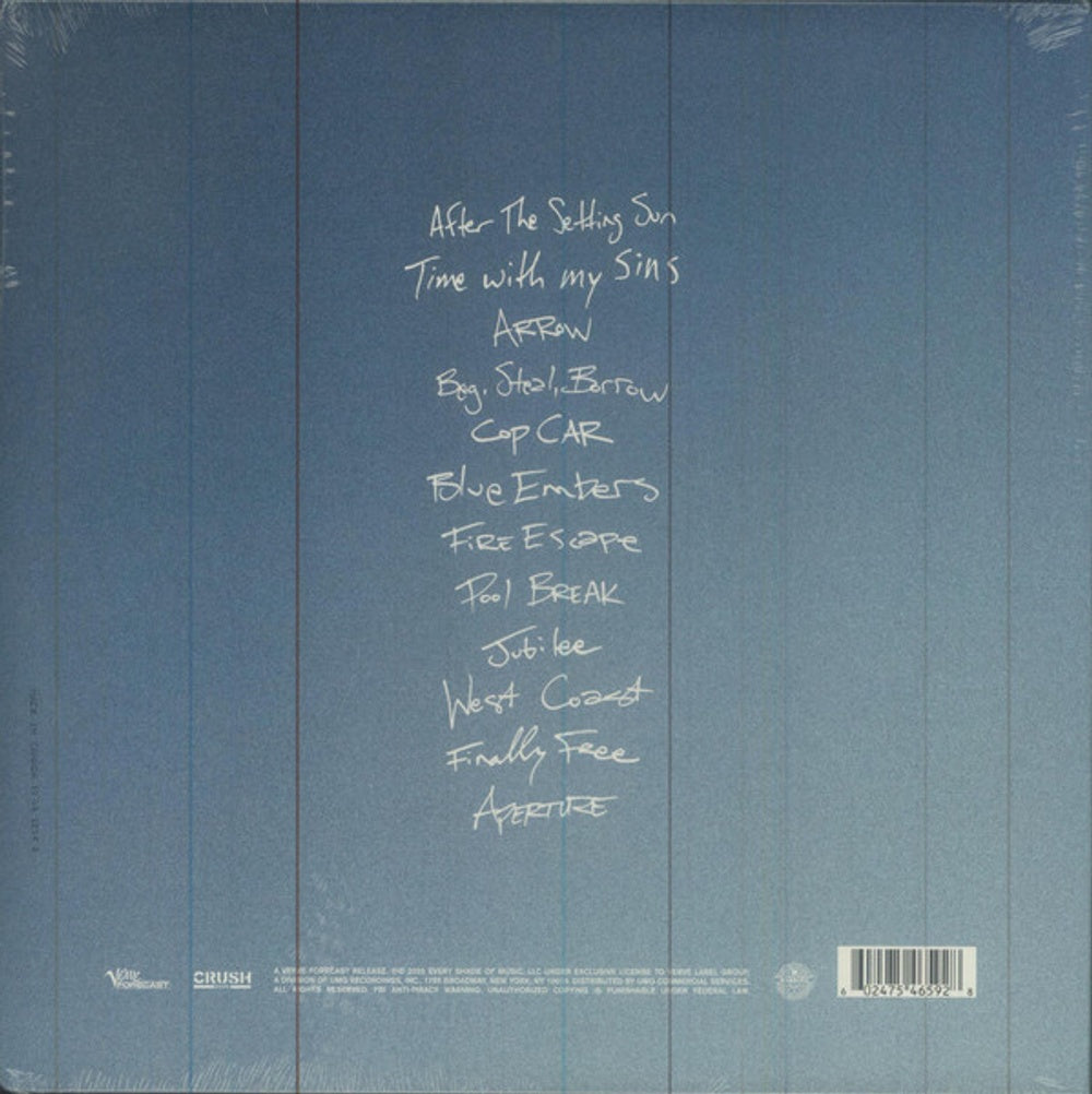 Back Cover: The Head And The Heart – Aperture Vinyl LP | Relix