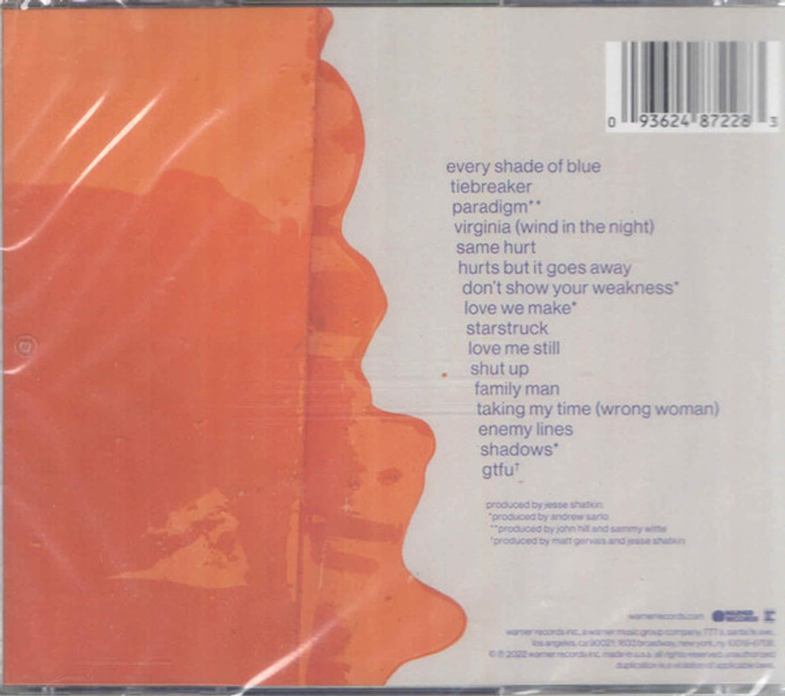 Back Cover: The Head And The Heart – Every Shade Of Blue CD | Relix