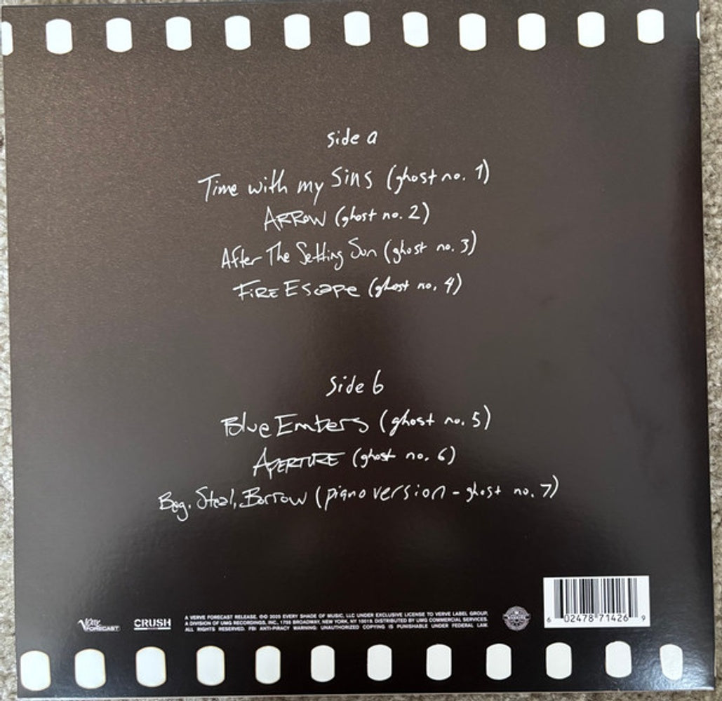 Back Cover: The Head And The Heart – Ghosts In The Machinery Vinyl LP | Relix