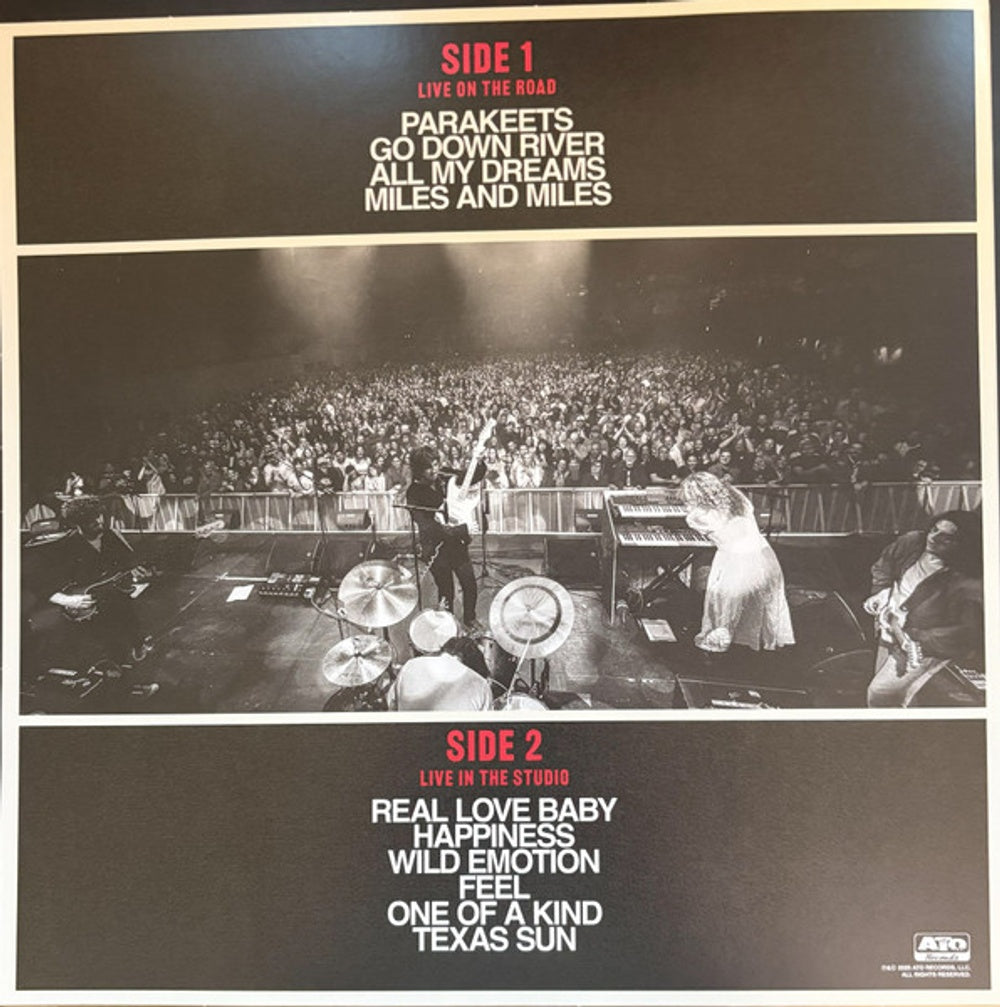 Back Cover: The Heavy Heavy – Live (1xLP (clear & red marble) LP Vinyl) Vinyl LP | Relix