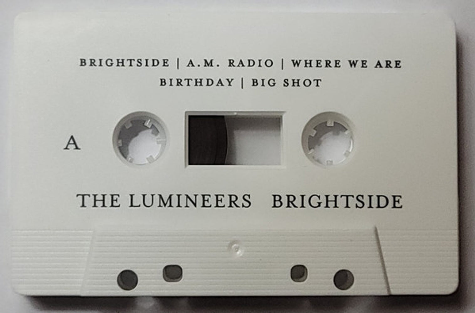 Back Cover: The Lumineers – Brightside Cassette | Relix