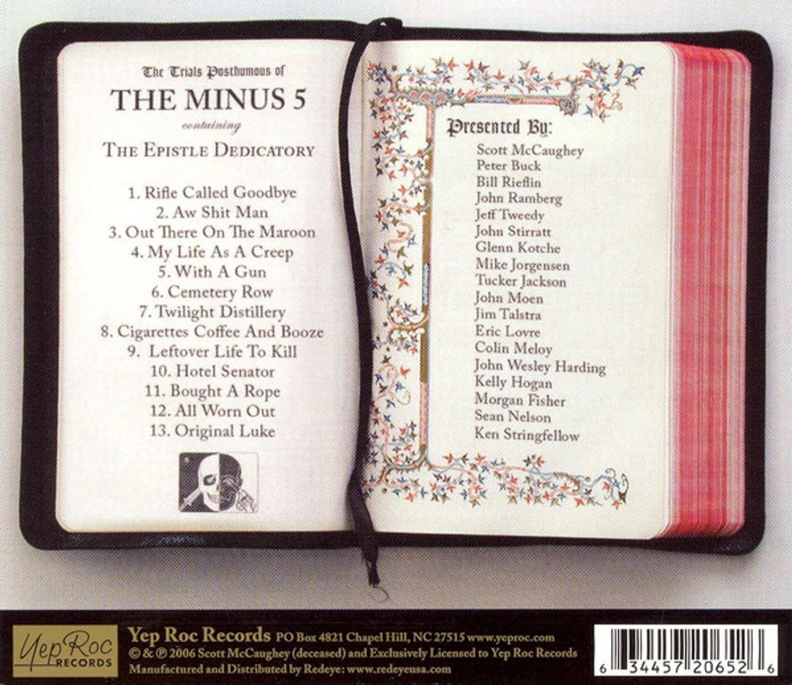 Back Cover: The Minus 5 – Minus Five CD | Relix
