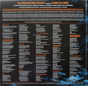 Back Cover: The Mountain Goats – Dark In Here Vinyl LP | Relix