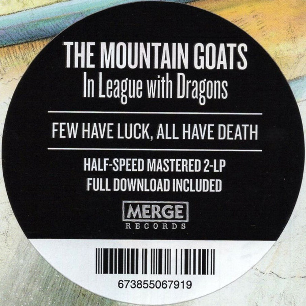 Back Cover: The Mountain Goats – In League with Dragons Vinyl LP | Relix