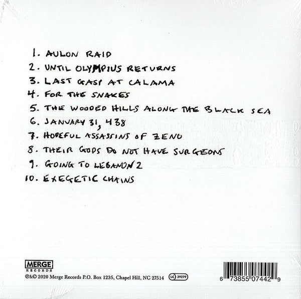 Back Cover: The Mountain Goats – Songs For Pierre Chuvin CD | Relix