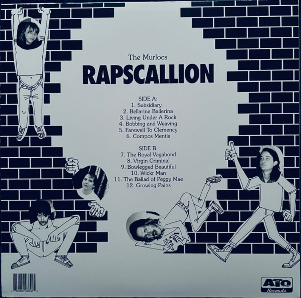 Back Cover: The Murlocs – Rapscallion (Sardine Bath LP Vinyl) Vinyl LP | Relix