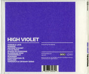 Back Cover: The National – High Violet CD | Relix