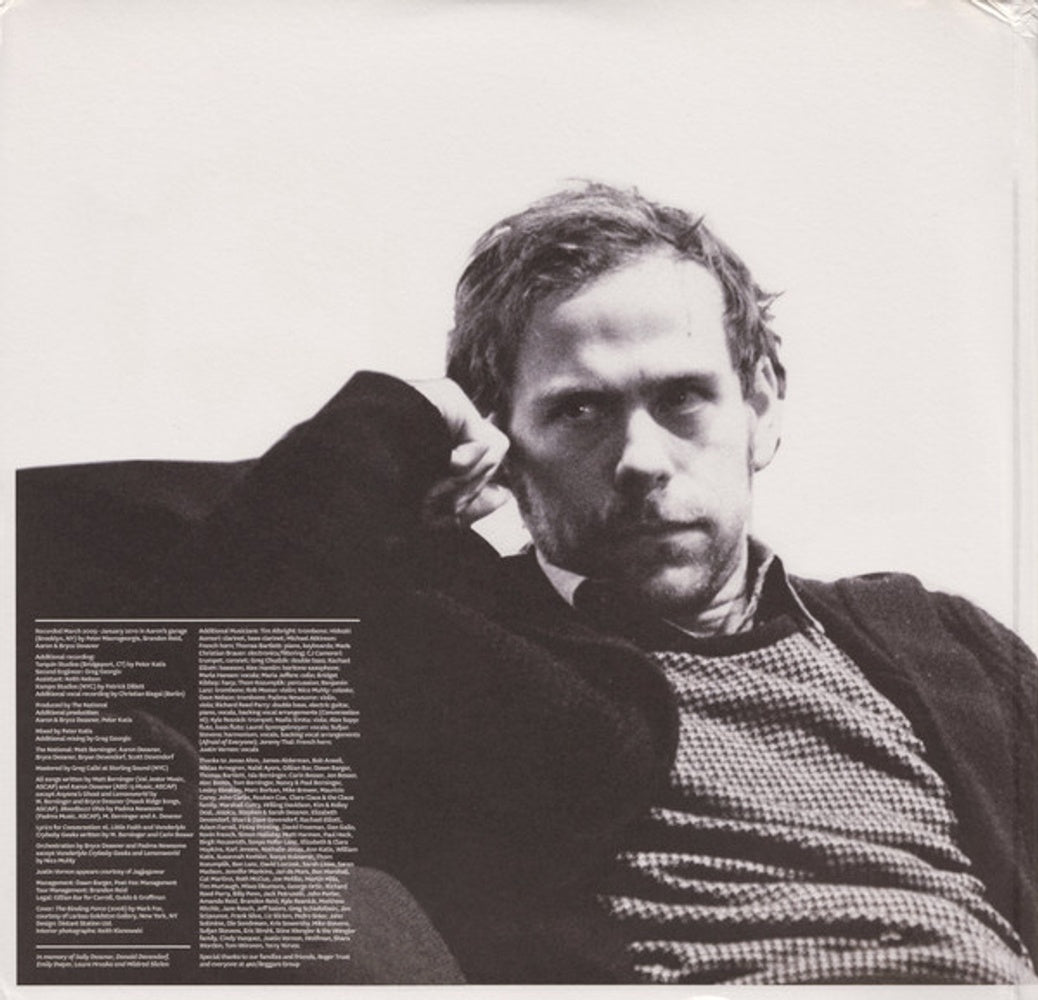 Back Cover: The National – High Violet Vinyl LP | Relix