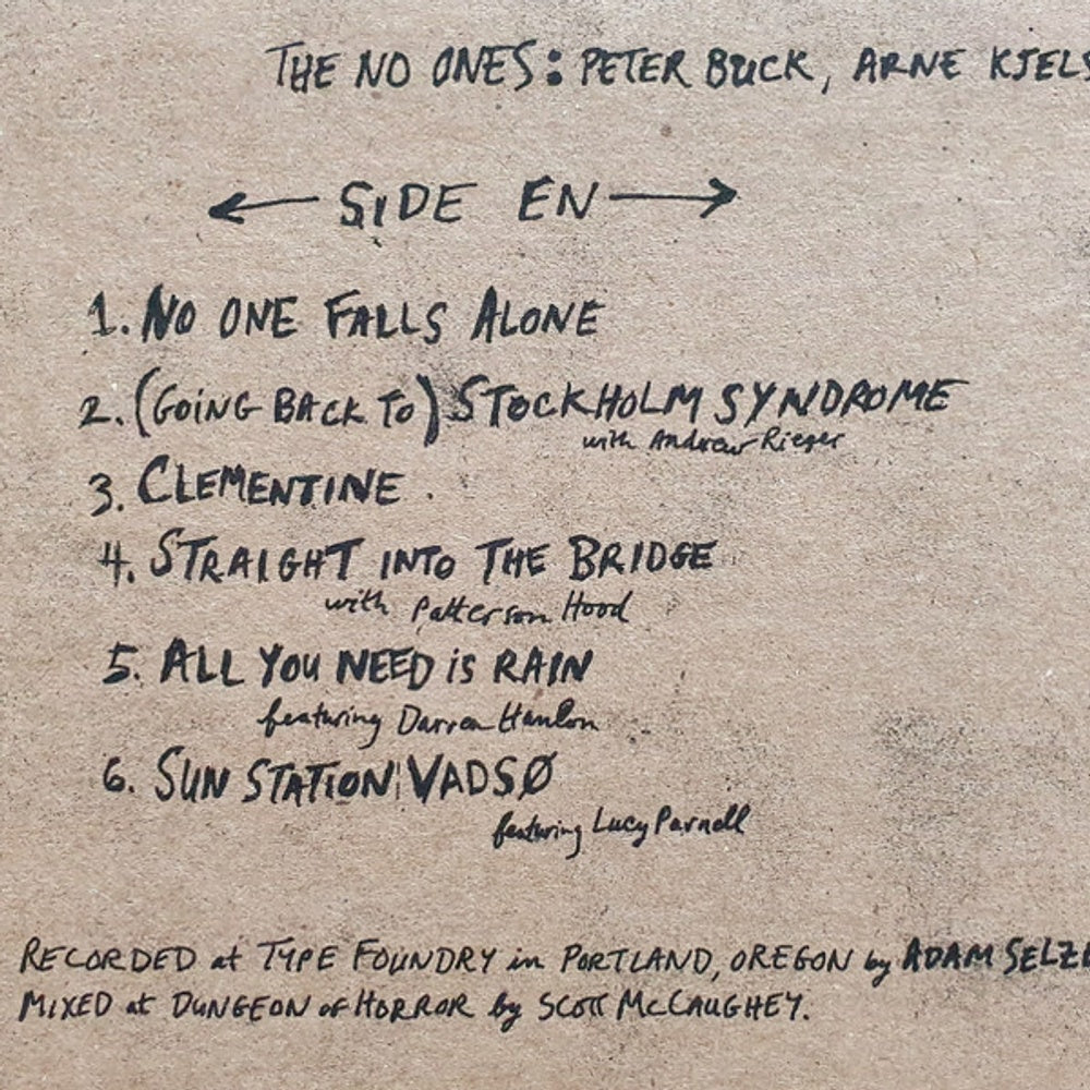Back Cover: The No Ones – Great Lost No Ones Album CD | Relix