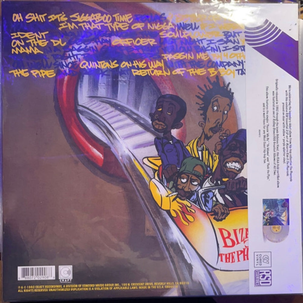 Back Cover: The Pharcyde – Bizzare Ride II The Pharcyde Vinyl LP | Relix