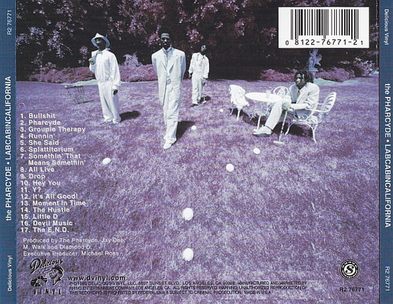 Back Cover: The Pharcyde – Labcabincalifornia CD | Relix