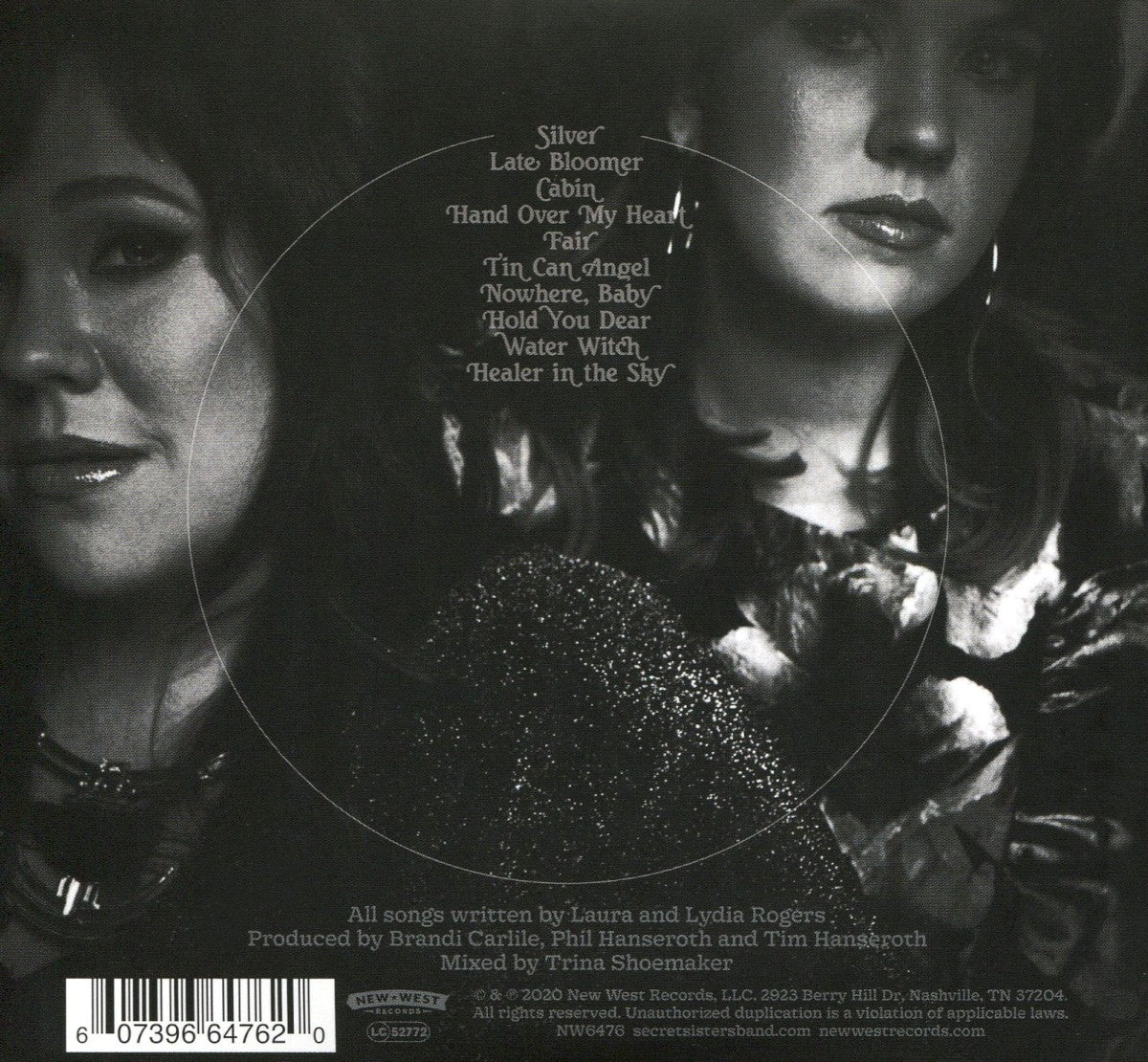 Back Cover: The Secret Sisters – Saturn Return Vinyl LP | Relix