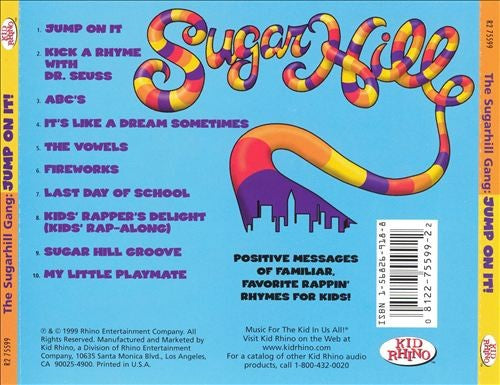 Back Cover: The Sugarhill Gang – Jump on It CD | Relix