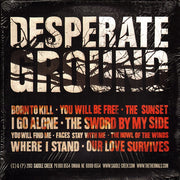 Back Cover: The Thermals – Desperate Ground Vinyl LP | Relix