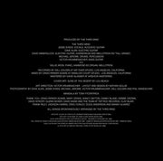 Back Cover: The Third Mind – The Third Mind 2 Vinyl LP | Relix