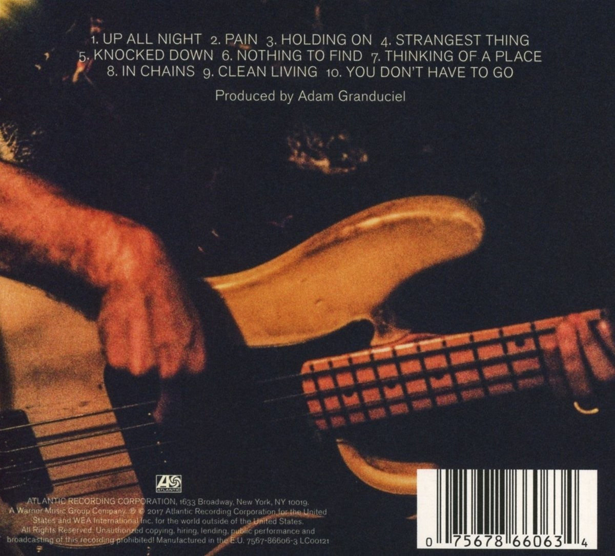 Back Cover: The War On Drugs – Deeper Understanding CD | Relix