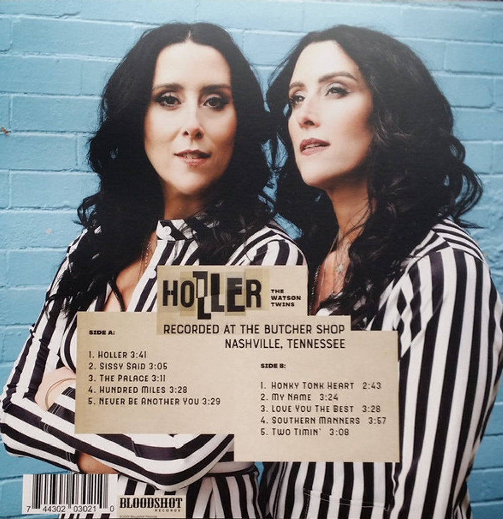 Back Cover: The Watson Twins – Holler Vinyl LP | Relix