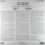 Back Cover: Tina Brooks – The Waiting Game (Blue Note Tone Poet Series LP Vinyl) Vinyl LP | Relix