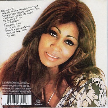 Back Cover: Tina Turner – Tina Turns The Country On! Vinyl LP | Relix