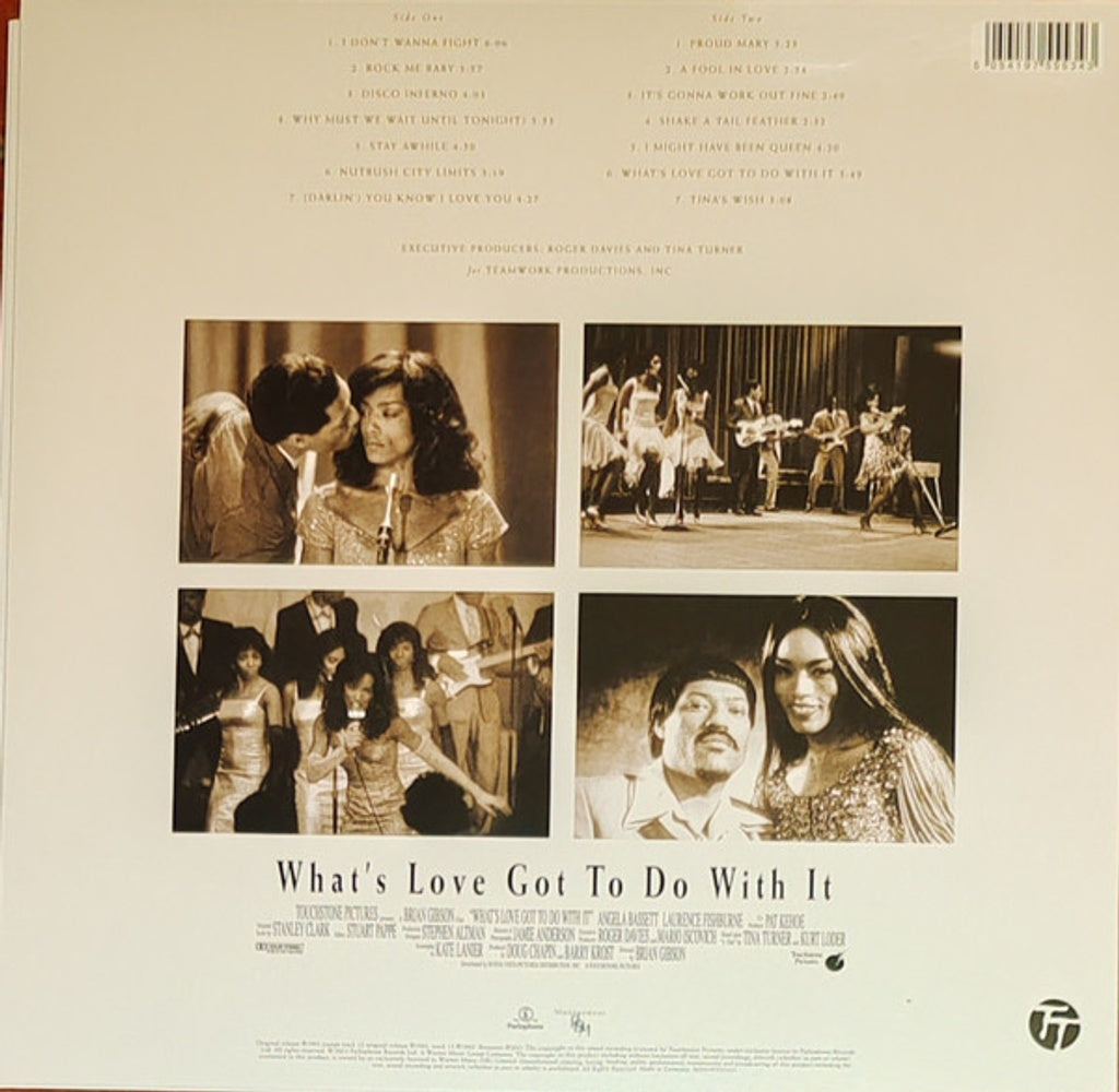 Back Cover: Tina Turner – What's Love Got To Do With It (30th Anniversary LP Vinyl) Vinyl LP | Relix