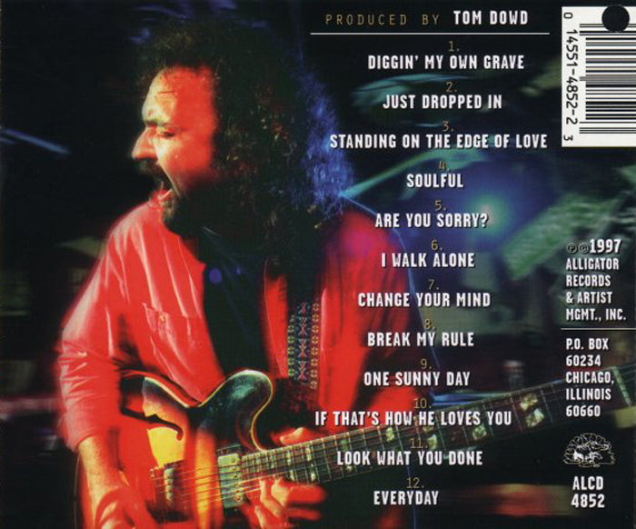 Back Cover: Tinsley Ellis – Fire It Up CD | Relix