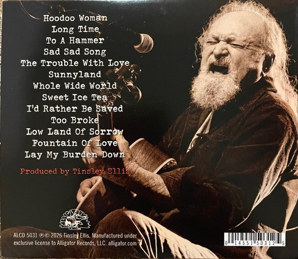 Back Cover: Tinsley Ellis – Labor Of Love (Wal CD) CD | Relix
