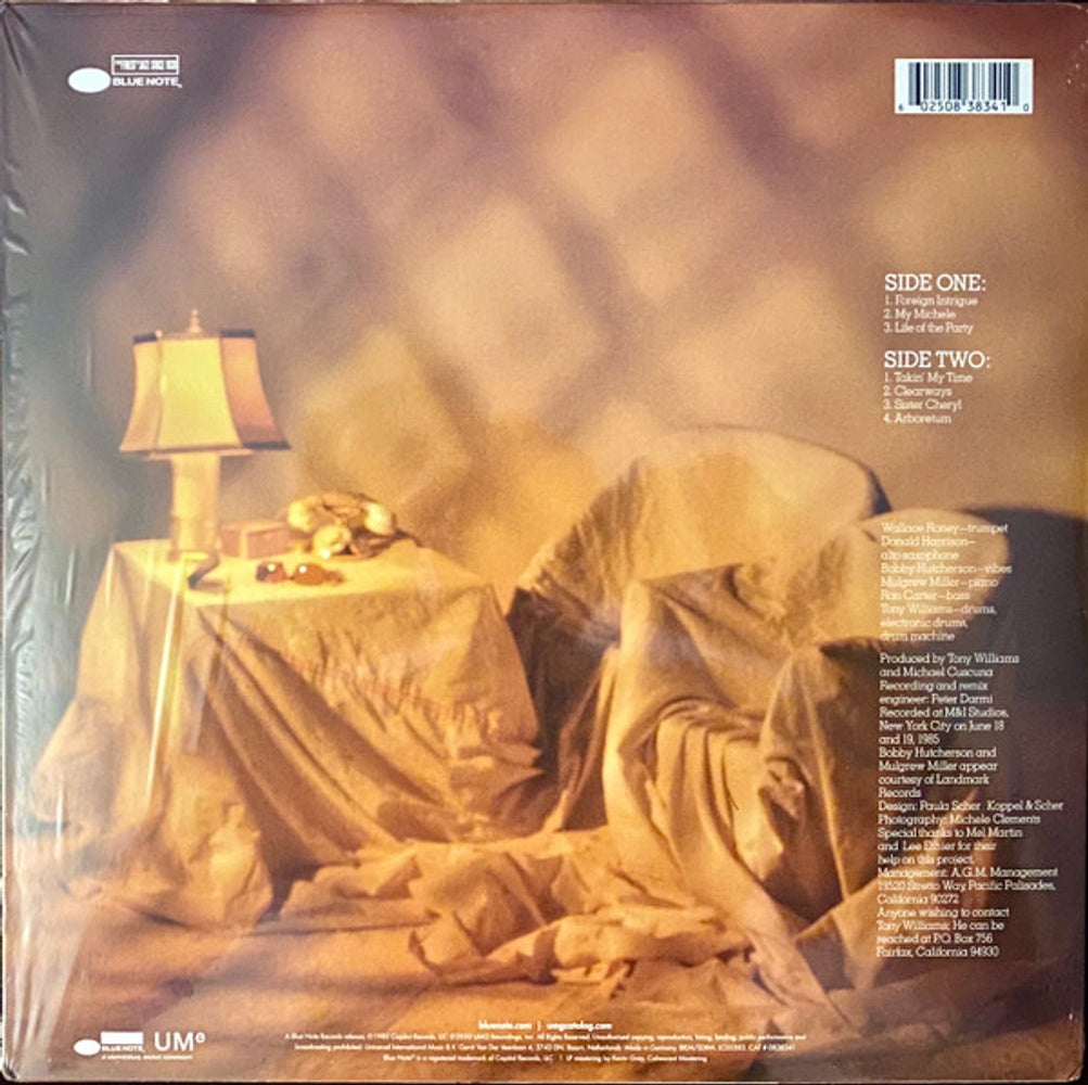 Back Cover: Tony Williams – Foreign Intrigue Vinyl LP | Relix