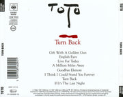 Back Cover: Toto – Turn Back Vinyl LP | Relix