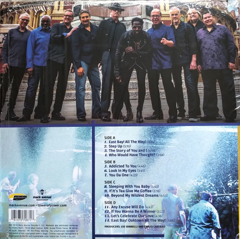 Back Cover: Tower Of Power – Step Up Vinyl LP | Relix