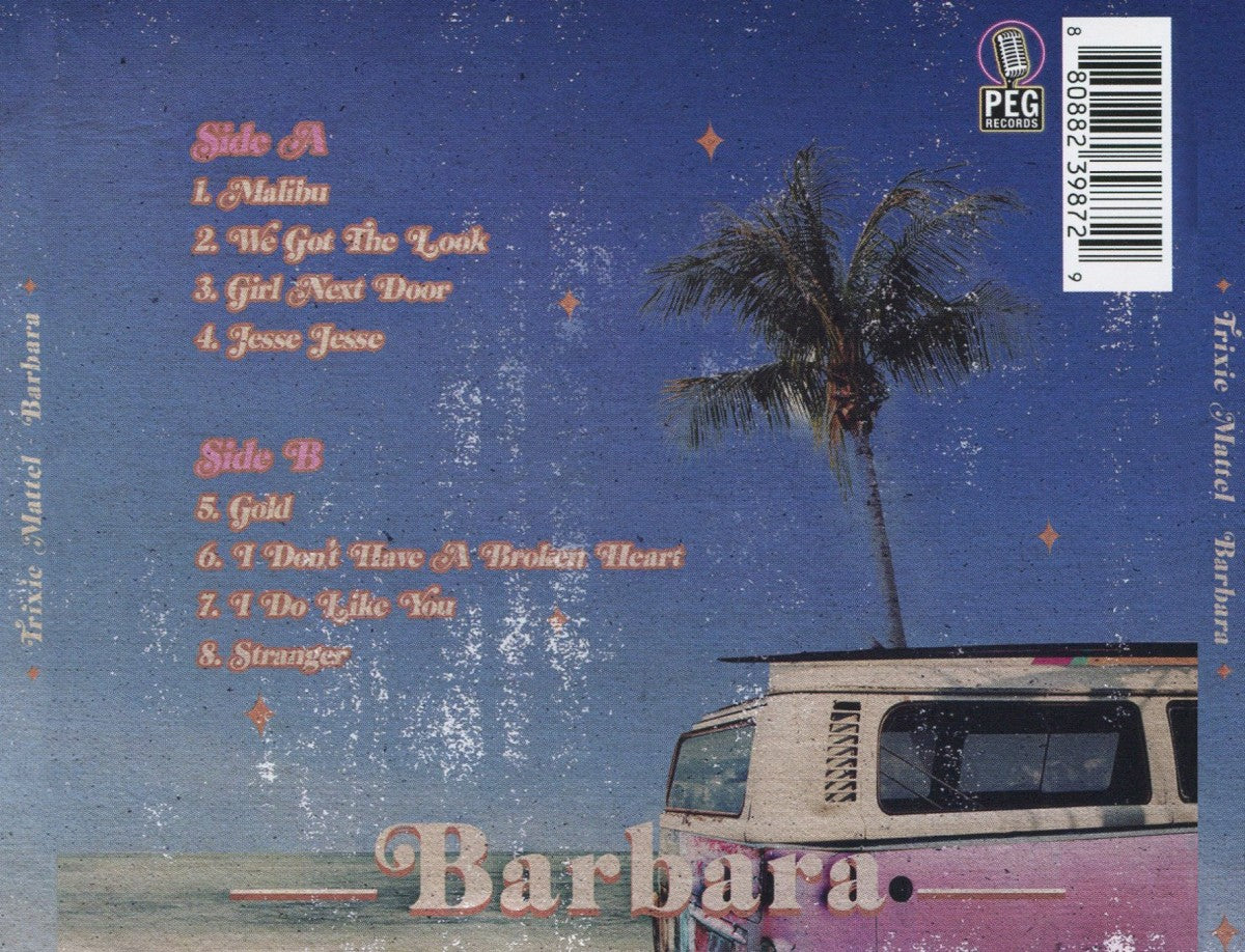 Back Cover: Trixie Mattel – Barbara (2-CD) CD | Relix