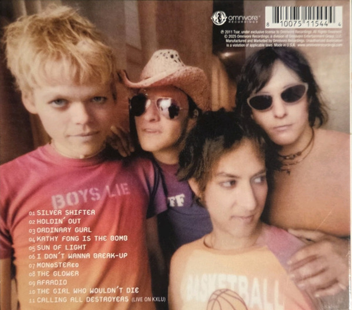 Back Cover: Tsar – Tsar CD | Relix