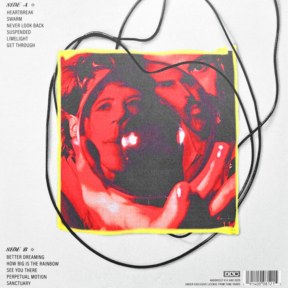Back Cover: Tune-Yards – Better Dreaming Vinyl LP | Relix