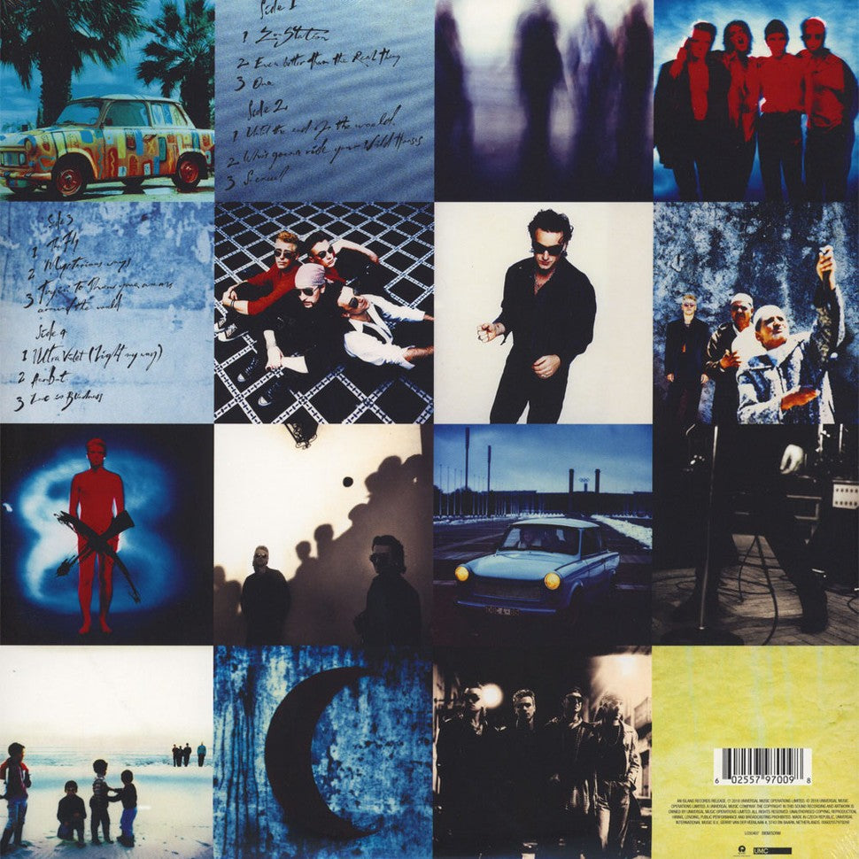 Back Cover: U2 – Achtung Baby: Remasterd Vinyl LP | Relix