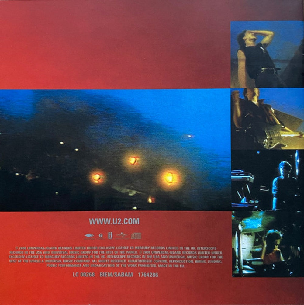 Back Cover: U2 – Under A Blood Red Sky CD | Relix