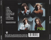 Back Cover: Van Halen – 1984 CD | Relix