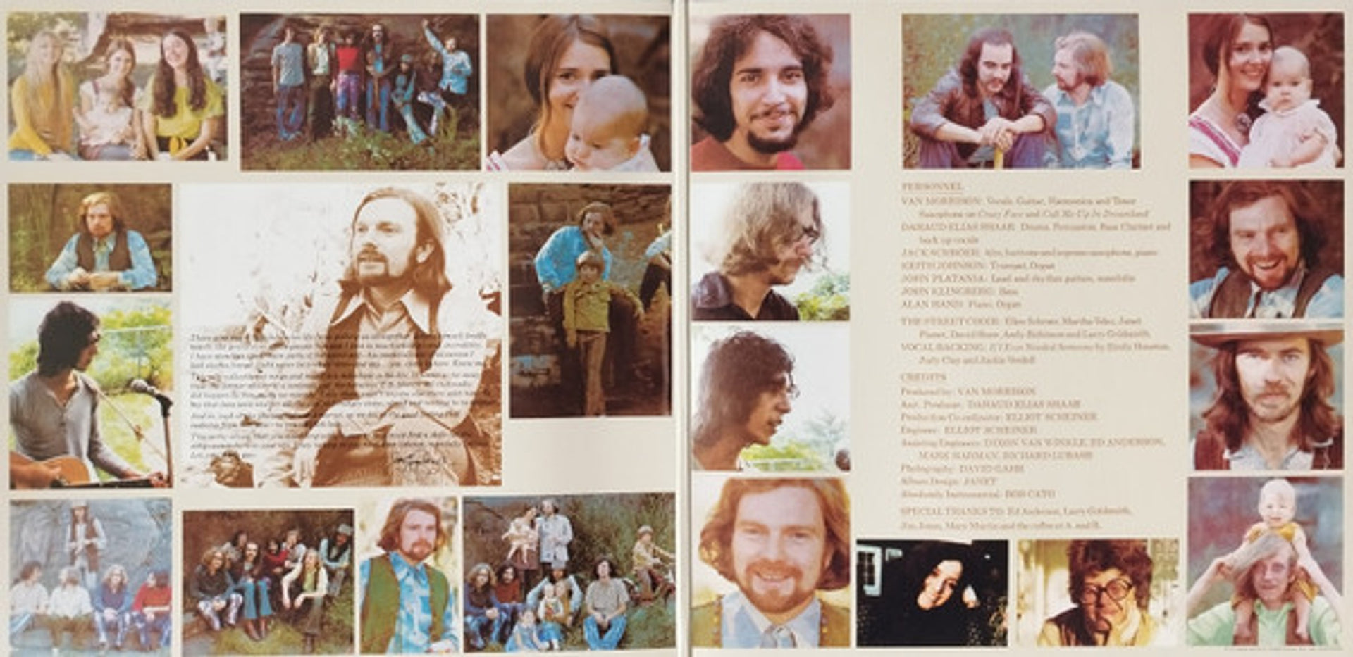 Back Cover: Van Morrison – His Band And The Street Choir (SYEOR 2020 Turquoise LP Vinyl) Vinyl LP | Relix