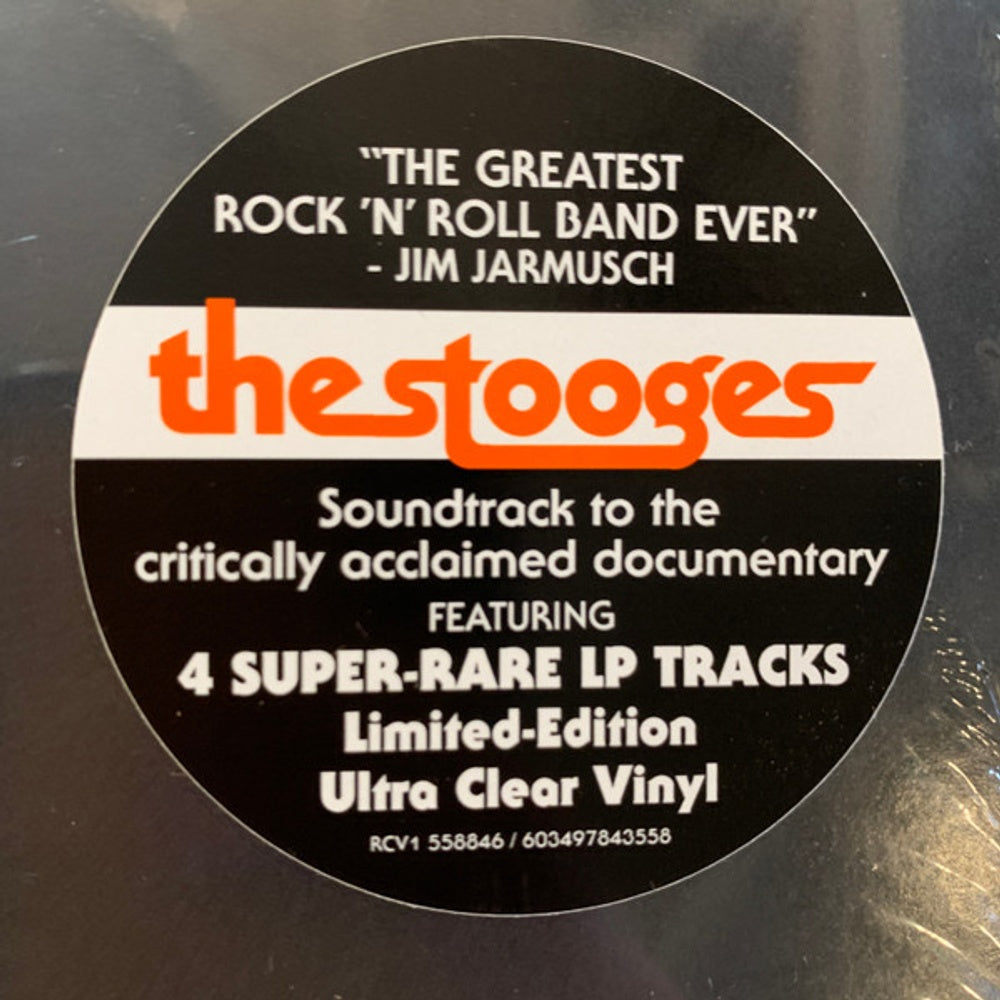 Back Cover: Various Artists – Gimme Danger: Music From The Motion Picture (Rocktober 2021 Ultra Clear LP Vinyl) Vinyl LP | Relix