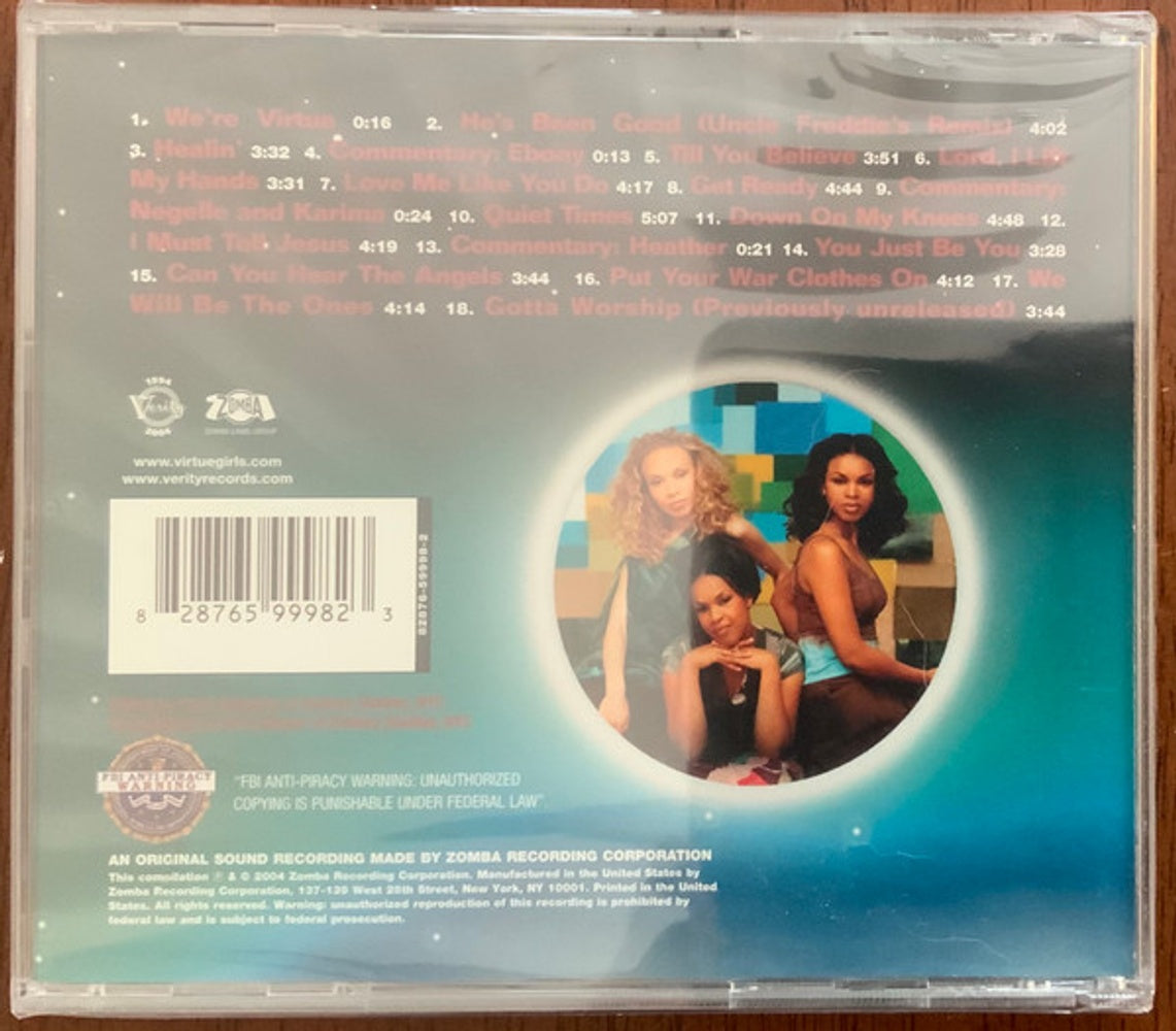 Back Cover: Virtue – Nothing But The Hits CD | Relix
