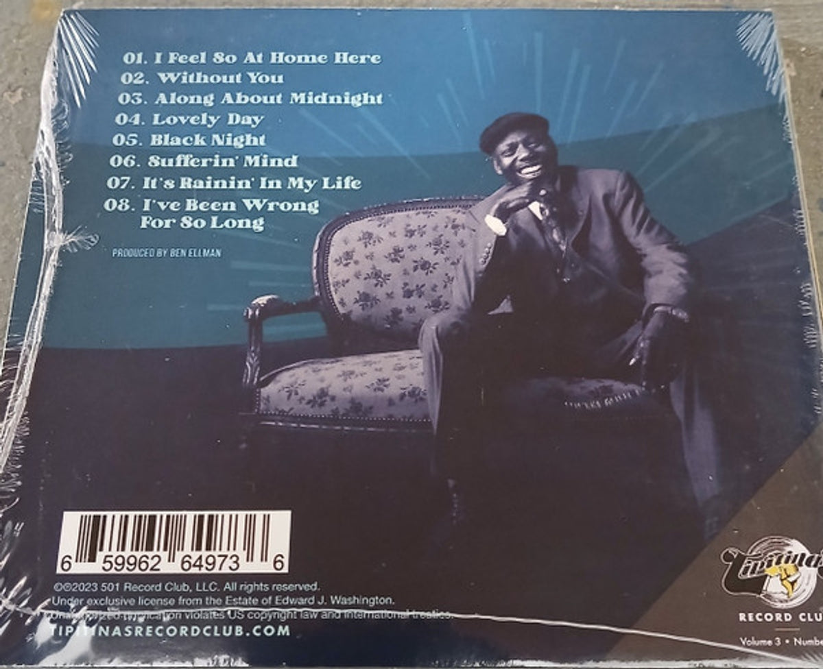 Back Cover: Walter Washington  Wolfman – Feel So At Home (Deluxe, Limited Edition, Digipak CD) CD | Relix