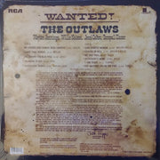 Back Cover: Waylon Jennings / Nelson,Willie / Colter,Jessi – Wanted! The Outlaws Vinyl LP | Relix