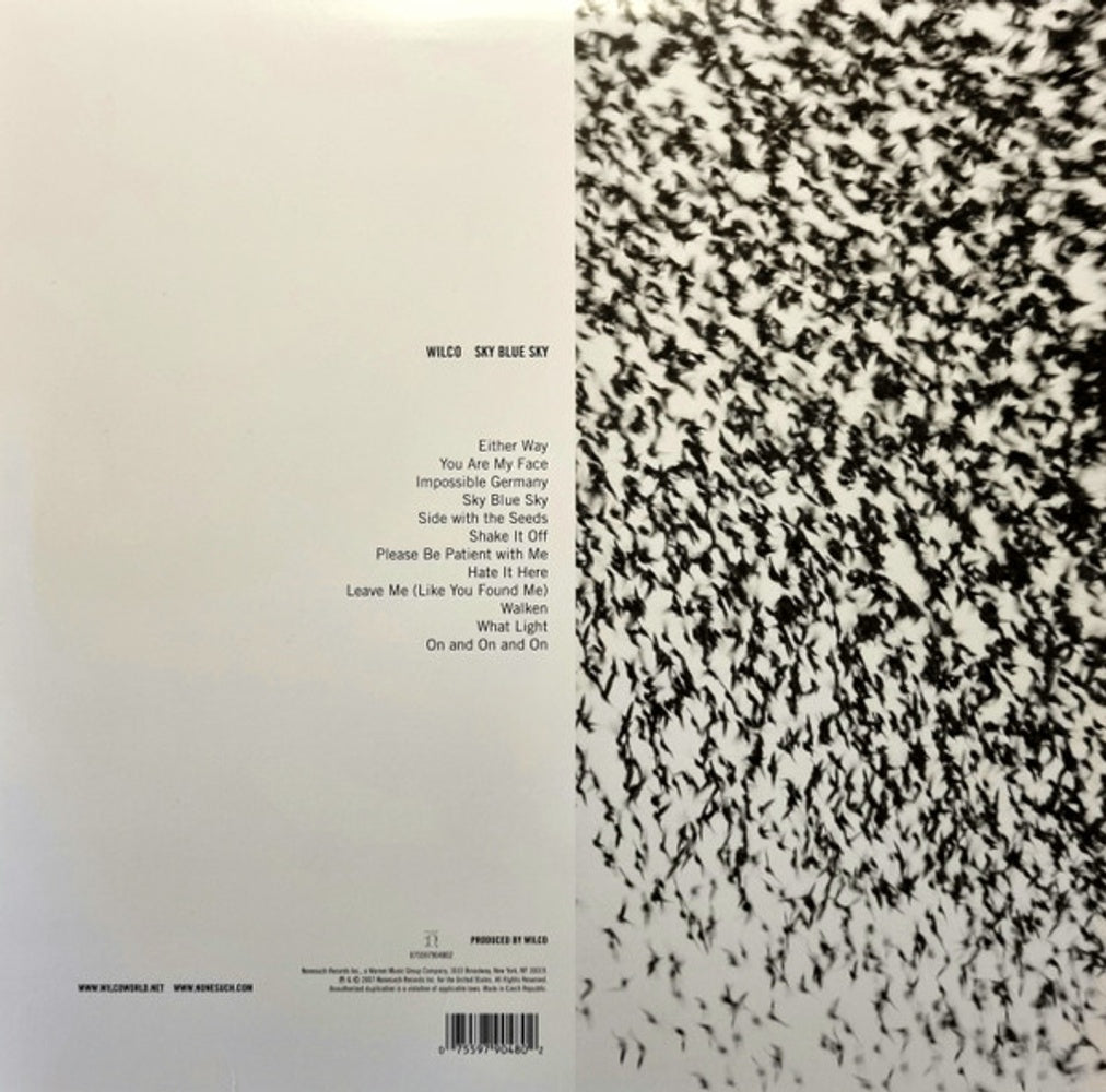 Back Cover: Wilco – Sky Blue Sky Vinyl LP | Relix