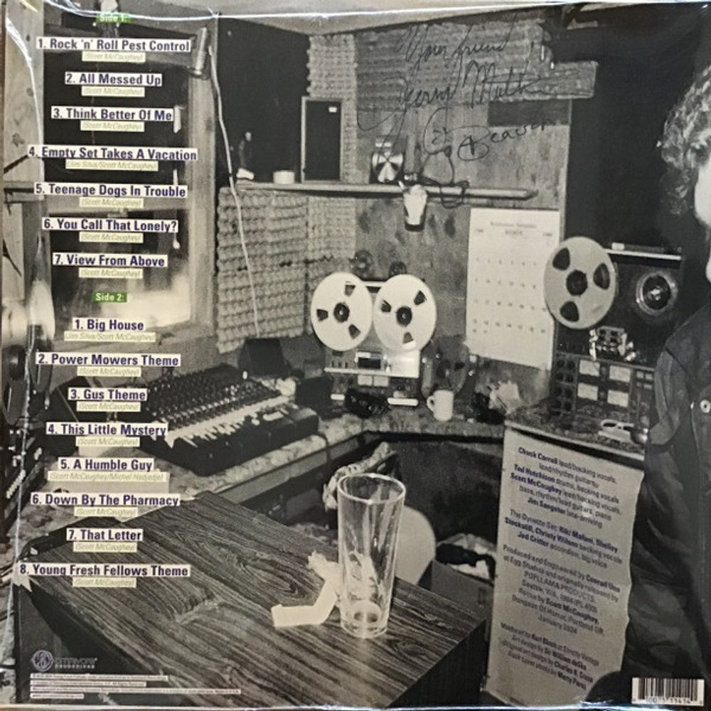 Back Cover: Young Fresh Fellows – Fabulous Sounds Of The Pacific Northwest (40th Ann Vinyl LP | Relix