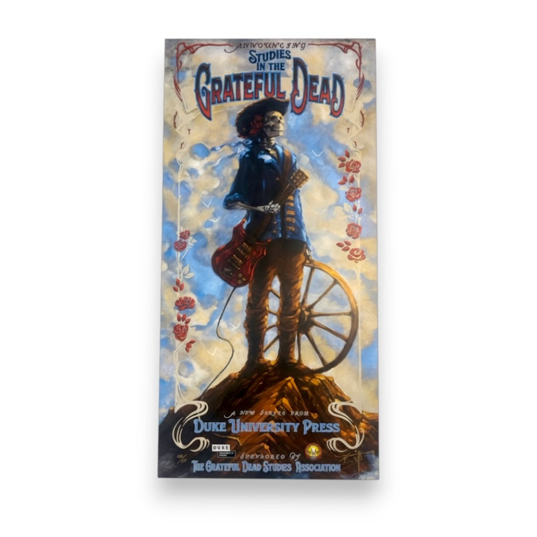 Richard Biffle "Studies in the Grateful Dead" Limited Edition Signed Poster