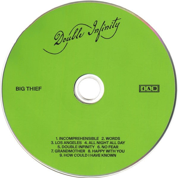 Big Thief – Double Infinity – Label Disc – Relix – 1200x1200px
