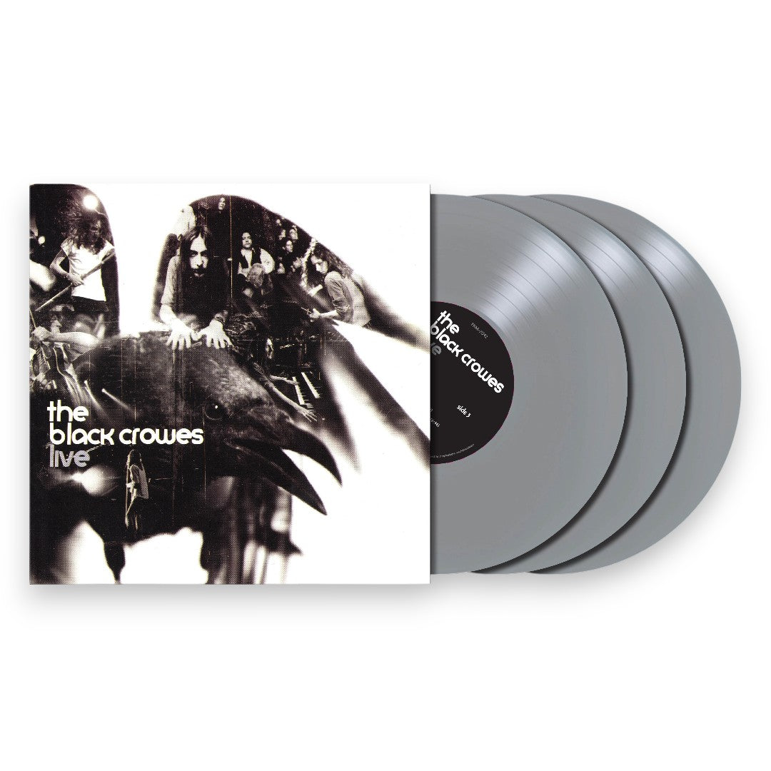The Black Crowes - LIVE (3-LP Silver Metallic Vinyl)