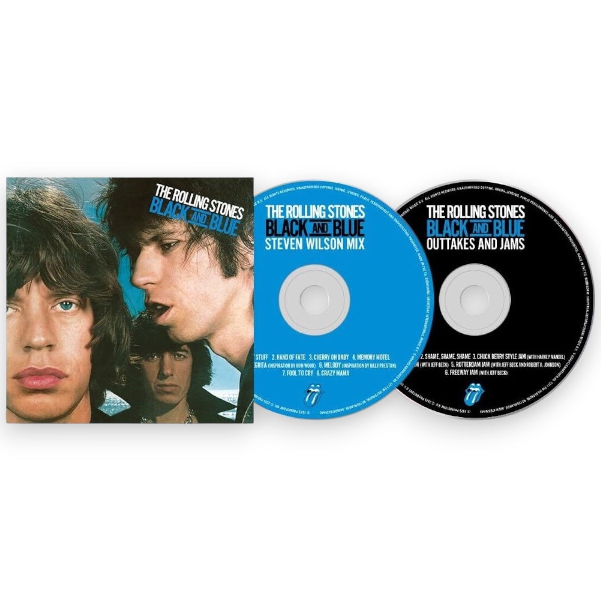 The Rolling Stones – Black and Blue (Deluxe 2-CD) - Front