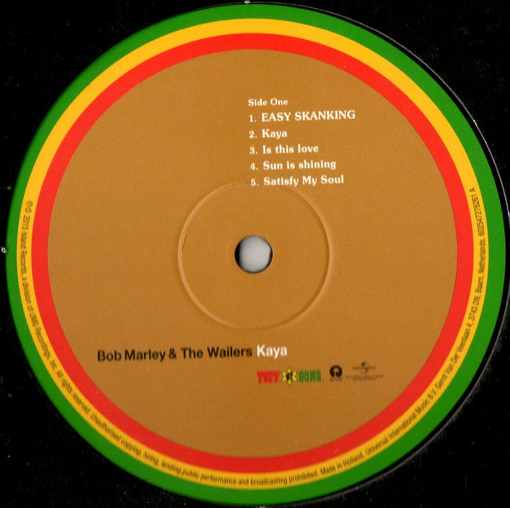 Bob Marley – Kaya – Label Disc – Relix – 1003x1000px