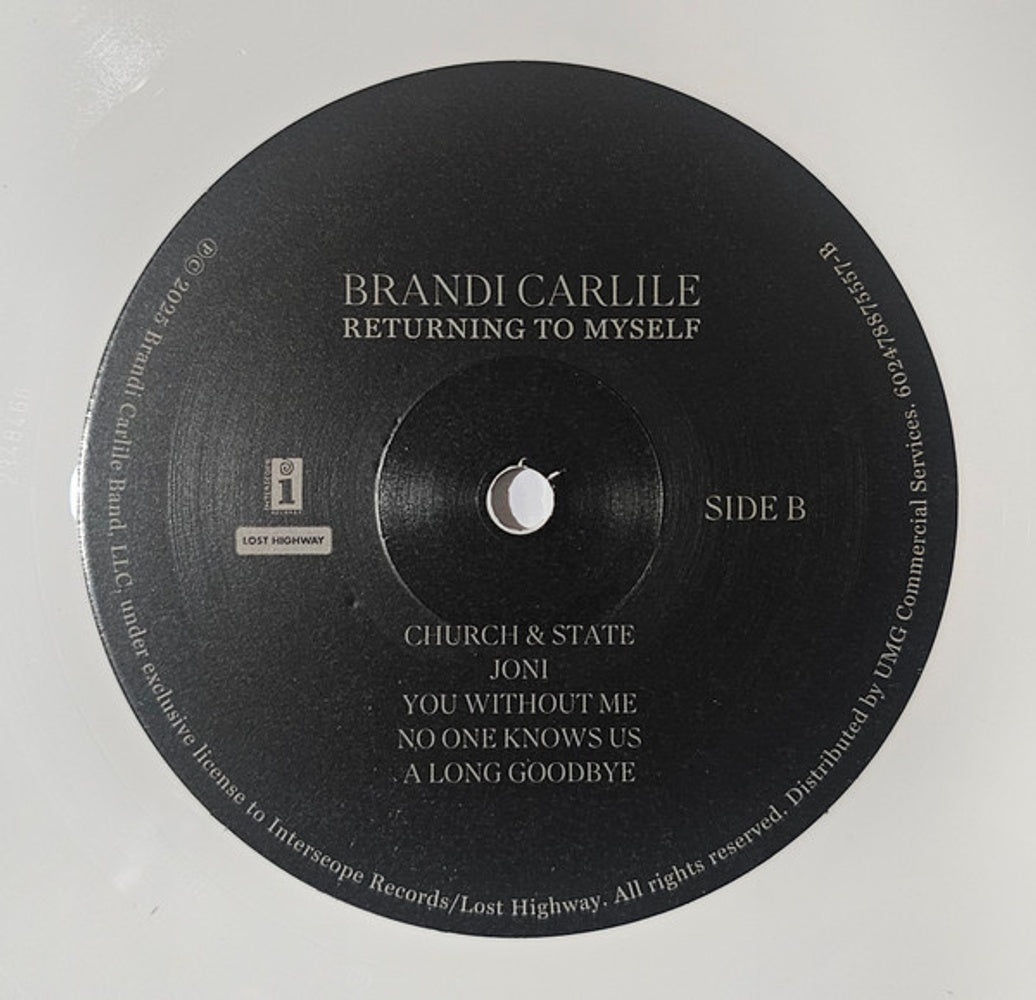 Brandi Carlile – Returning To Myself (Retail Exclusive White LP Vinyl) – Image – Relix – 1036x1000px