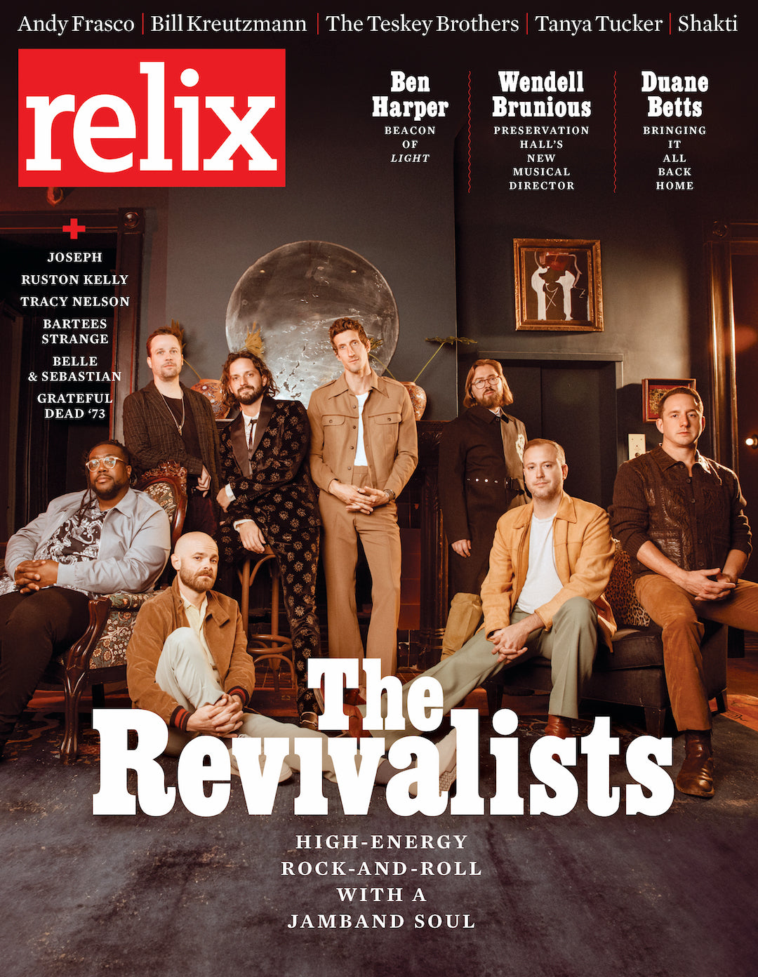 The Revivalists - July/August 2023 Relix Issue