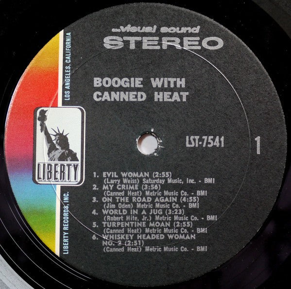 Canned Heat – Boogie With Canned Heat – Label Disc – Relix – 1200x1200px